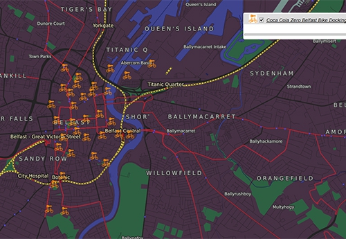 Belfast Bike Stations