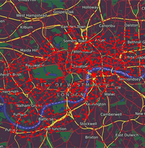 London Santander Cycle Stations