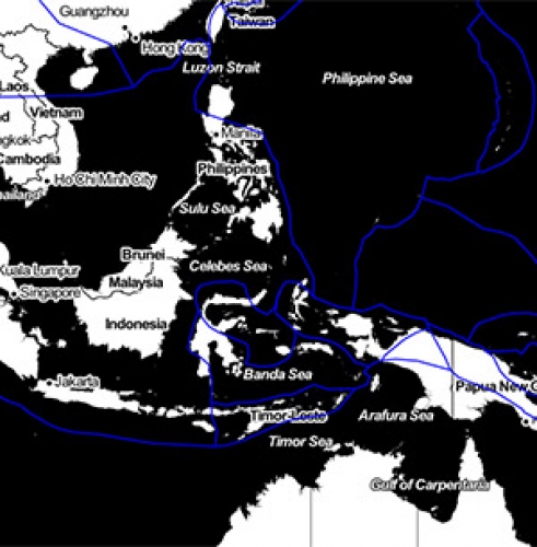 Location of Tectonic Plates