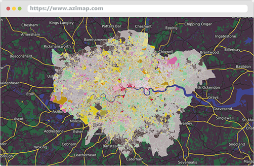 Map Creation features Azimap